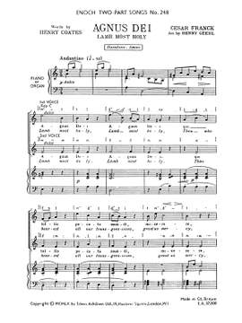 César Franck: Agnus Dei