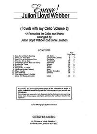 Julian Lloyd Webber: Encore! 12 Favourites For Cello