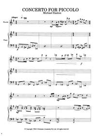 Michael Easton: Piccolo Concerto