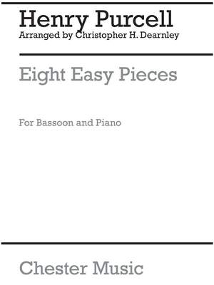 Christopher Dearnley: 8 Easy Pieces Bassoon And Piano