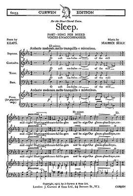 John Keats_Maurice Besly: Sleep