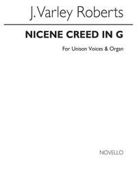 J. Varley Roberts: Varley Roberts The Nicene Creed In G Organ