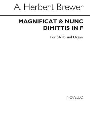 A. Herbert Brewer: Magnificat And Nunc Dimittis In F