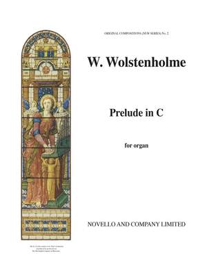 W Wolstenholme: Wolstenholme Prelude In C Organ