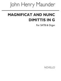 John Henry  Maunder: Magnificat And Nunc Dimittis In G