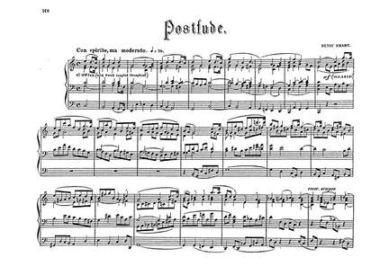 Henry Smart: Postlude In C