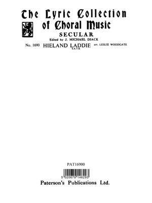 Leslie Woodgate: Hieland Laddie