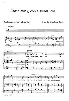 Madeleine Dring: Seven Songs For Medium Voice
