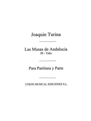Joaquín Turina: Musas De Andalucia N03 Talia Piano