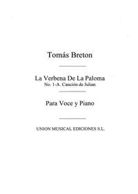 Tomas Breton: Cancion De Julian No.1A