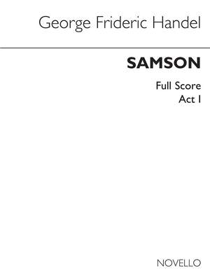 Georg Friedrich Händel: Samson (Ed. Burrows) - Full Score