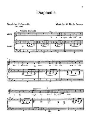 Browne Six Songs for High Voice/Piano