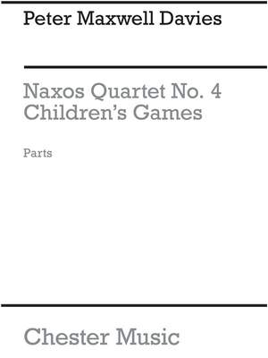 Peter Maxwell Davies: Naxos Quartet No.4 (Parts)