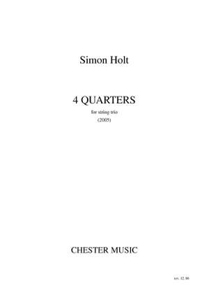 Simon Holt: 4 Quarters