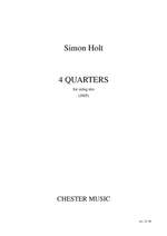 Simon Holt: 4 Quarters Product Image