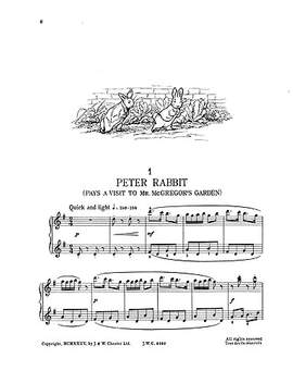 Christopher Le Fleming: The Peter Rabbit Music Book 1 (Piano Solo)