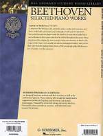 Ludwig van Beethoven: Selected Works For Piano Product Image