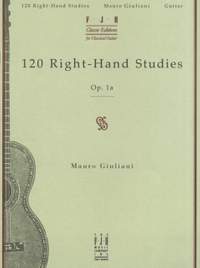 Mauro Giuliani: Right Hand Studies(120) Op.1A
