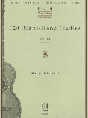 Mauro Giuliani: Right Hand Studies(120) Op.1A