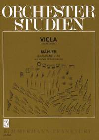 Mahler, G: Orchestral Studies (viola): Symphonies 7-10
