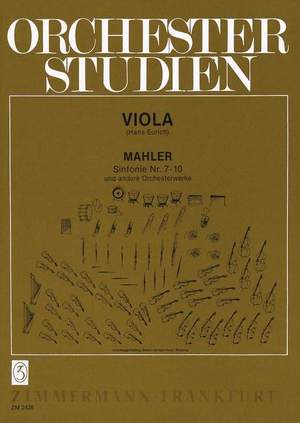 Mahler, G: Orchestral Studies (viola): Symphonies 7-10