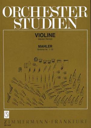 Mahler, G: Orchestral Studies (violin)