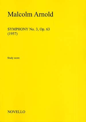 Malcolm Arnold: Symphony No.3 Op.63 - 2006 Edition