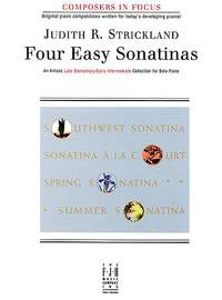 Judith R. Strickland: Four Easy Sonatinas