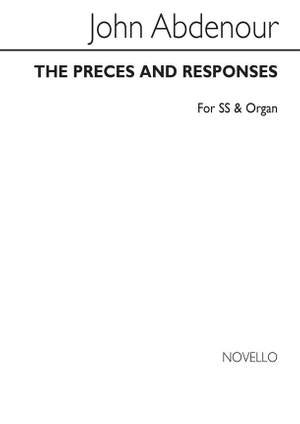 John Abdenour: The Preces And Responses