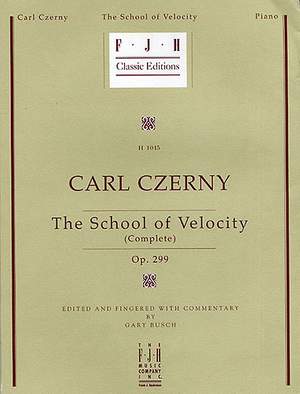 Carl Czerny: School Of Velocity Op.299