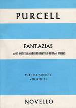 Henry Purcell: Fantazias And Miscellaneous Instrumental Music Product Image