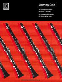 James Rae: 40 Modern Studies For Solo Clarinet