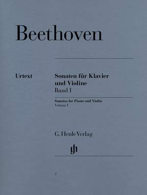 Beethoven, L v: Sonatas for Piano and Violin Vol. 1