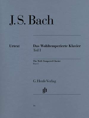 Bach, J S: Well-Tempered Clavier BWV 846-869 Vol. 1