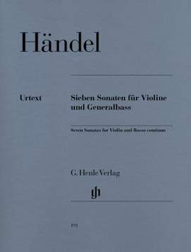 Handel, G F: 7 Sonaten