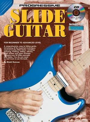 Progressive Slide Guitar Duncan Book & CD
