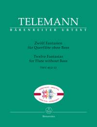Telemann, G: Fantasias (12) (TWV 40: 1-12) (Urtext)