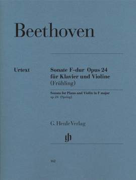 Beethoven: Sonata for Piano and Violin F major (Spring) op. 24