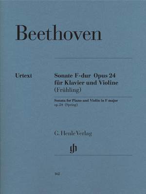 Beethoven: Sonata for Piano and Violin F major (Spring) op. 24