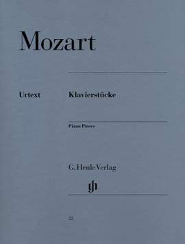 Mozart, W A: Klavierstücke