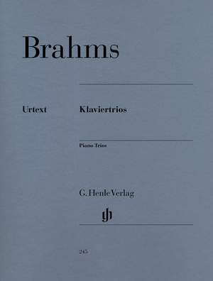 Brahms, J: Klaviertrios