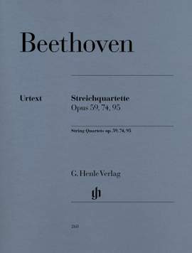 Beethoven: String Quartets op. 59, 74, 95