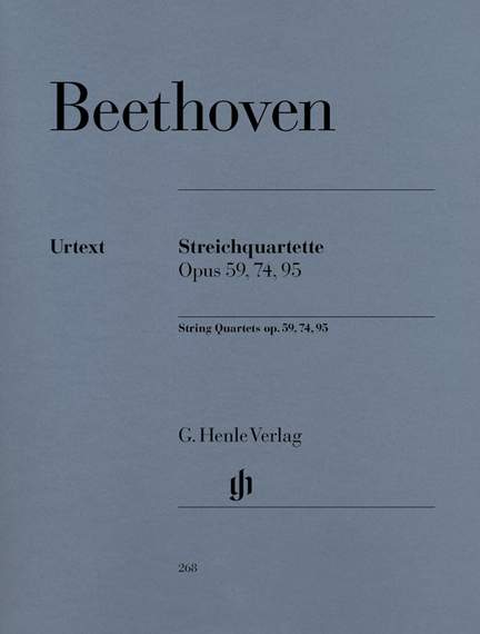 Beethoven: String Quartets op. 59, 74, 95
