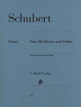 Schubert: Duos for Piano and Violin