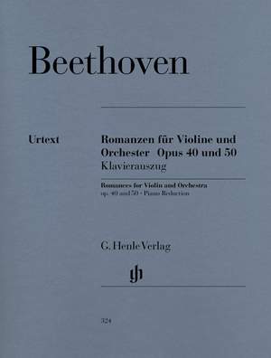 Beethoven, L v: Romances for Violin and Orchestra in G and F major op. 40 u. 50