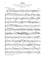 Beethoven, L v: Clarinet Trios B flat major and E flat major for Piano, Clarinet (or Violin) and Violoncello op. 11 und 38 Product Image