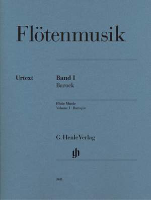 Flute music (Baroque Period) Vol. 1