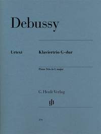 Debussy, C: Piano Trio in G (First Edition)