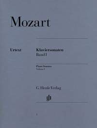 Mozart, W A: Klaviersonaten Vol. 1