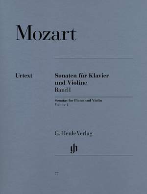 Mozart, W A: Sonatas for Piano and Violin Vol. 1